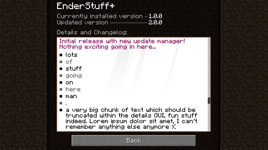 Скриншот мода