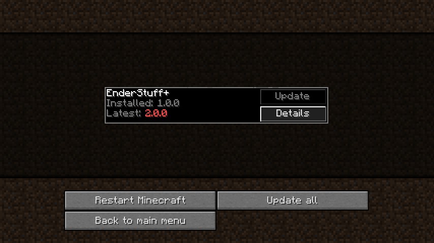 Скриншот мода