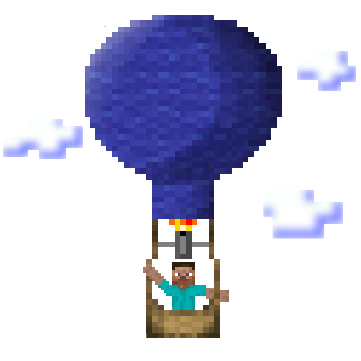 Логотип мода Simple Hot Air Balloons
