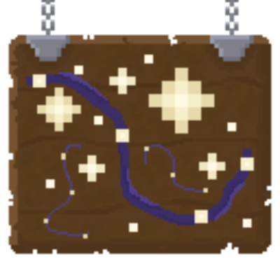 Логотип мода Starry GUI and Hotbar