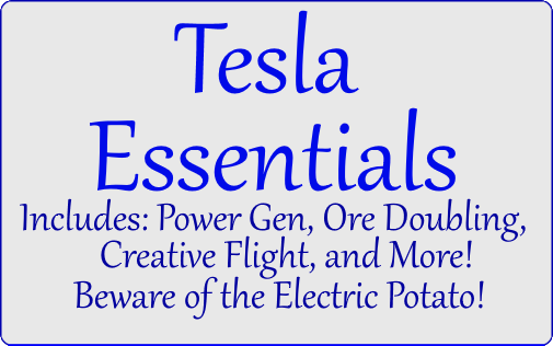 Логотип мода Tesla Essentials