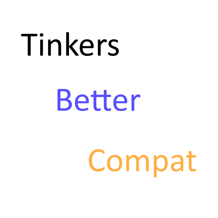 Логотип мода TiCBC - Tinkers Better Compat