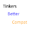 Логотип мода TiCBC - Tinkers Better Compat