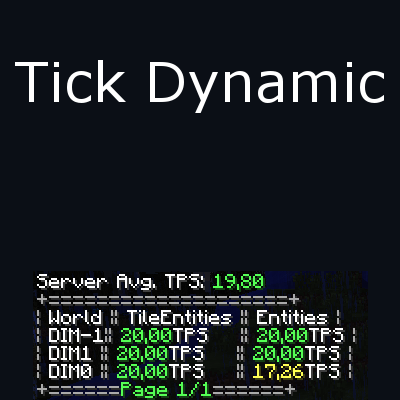 Логотип мода Tick Dynamic