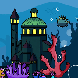 Логотип мода Underwater Village - Oceanic Structures